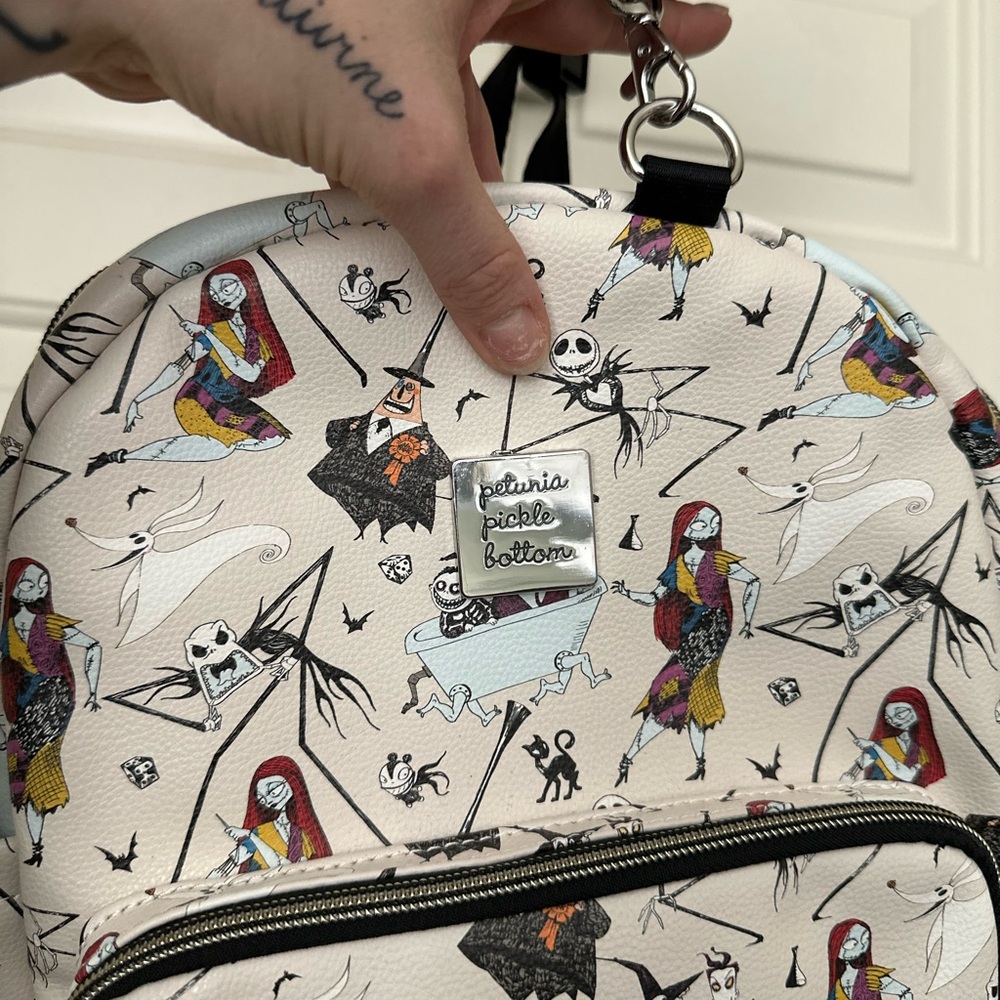 Petunia Pickle Bottom Nightmare Before Christmas Mini Backpack - Picture 5 of 10